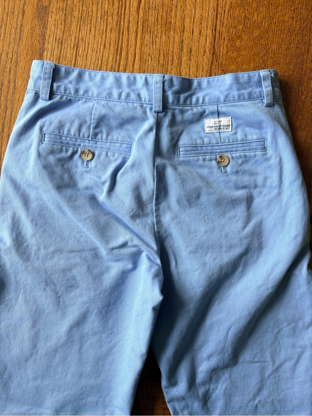 Vineyard Vines Light Blue flat-front Pants- boys size 12- with Whale Logo - Picture 13 of 16